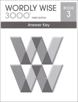 Wordly Wise 3000 Grade 3 Key **3rd Edition** 