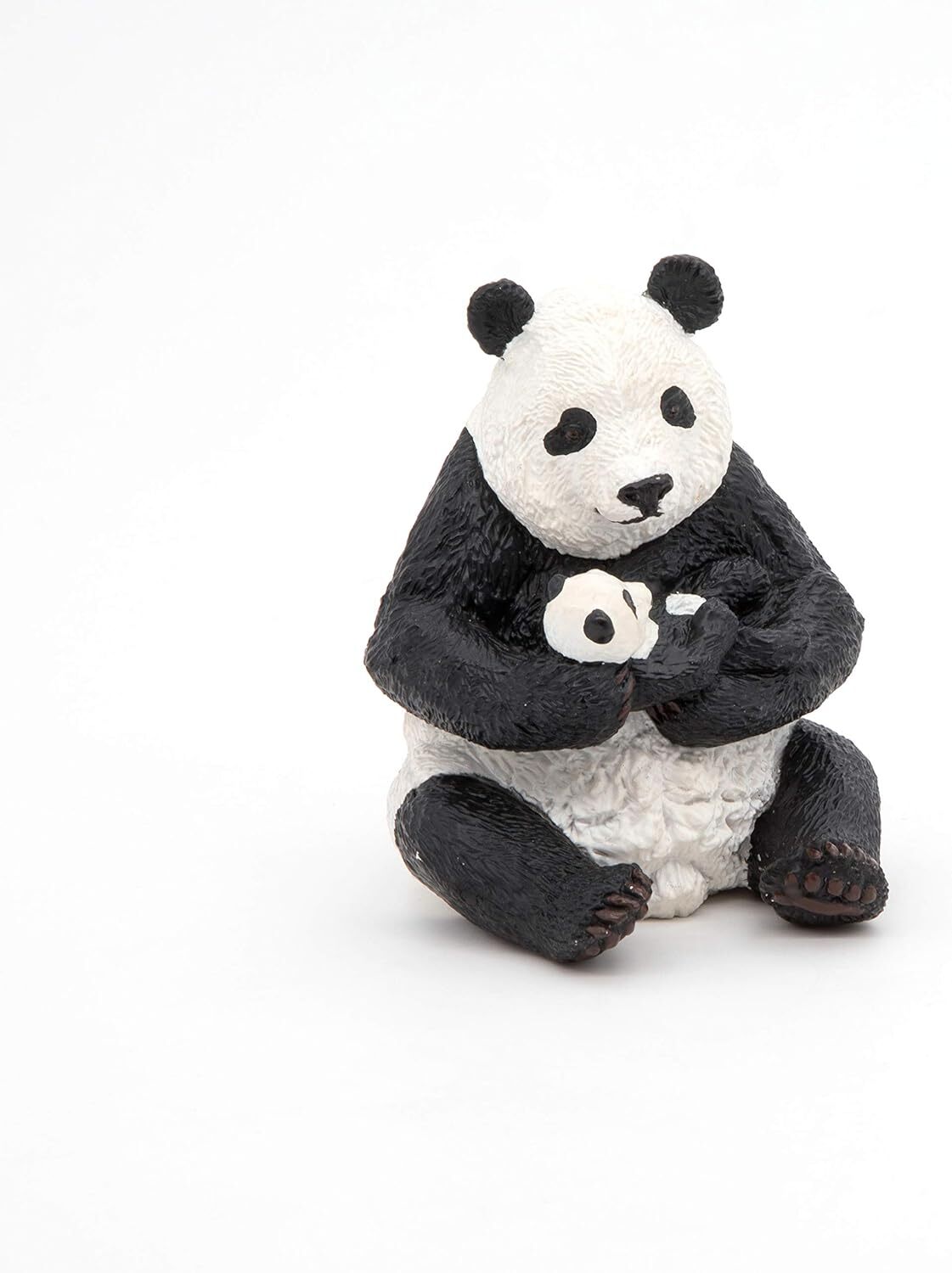 Фигурка Papo 50196 Сидящая панда и детеныш ЖИВОТНОГО МИРА, разноцветная