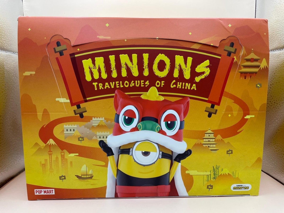 Official Pop Mart Minions Travelogues of China - Confirmed Figures