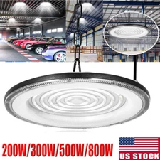 200/300/500/800/1000W UFO Led High Bay Lights Commercial Warehouse Factory Light