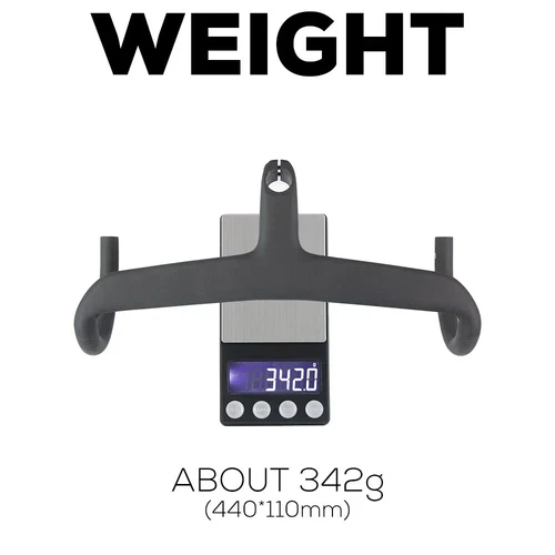 Carbon Full Internal Cable Routing Road Bike Integrated Cockpit Di2 Handlebar - Picture 5 of 43