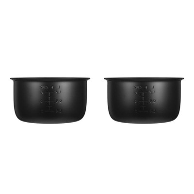  2pcs Inner Cooking Pot für Reiskocher Nicht-Stick-Ersatzteil für Elektrokocher