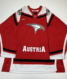 Vintage Österreich hockey national team Create-Sports Match Jersey #30 KICKERT