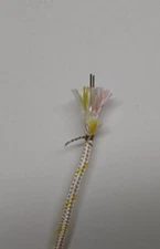 High Temperature K-type Thermocouple Wire AWG 24 Solid w Ceramic Insulation 1 yd