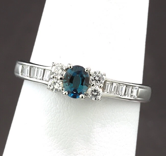 SALE Wert € 6.000 Alexandrit-Brillant-Ring 900-Platin Farbwechsel Neu