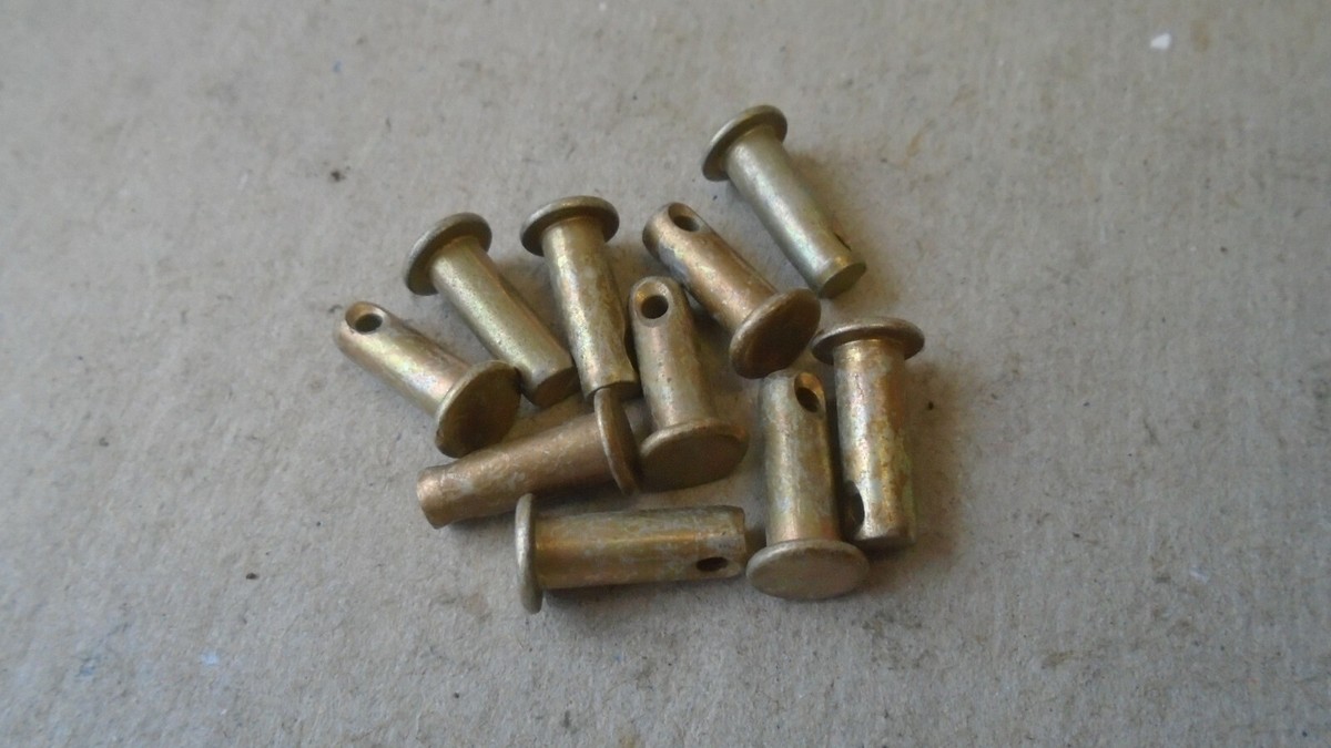 LOT OF 10 EA HEADED STRAIGHT PINS P/N: MS20392-2C13 | eBay