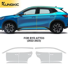 Doors Side Skirt Precut Paint Protection Film For BYD Yuan Plus ATTO3 2022-2023