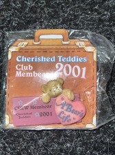 Cherished Teddies. Vereinsmitglied Abzeichen. Unge&ouml;ffnet. 2001.