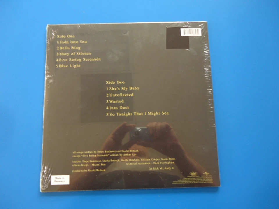 Mazzy Star So Tonight That I Might See LP (2017) NEW Shrink Wrap Tear . - Image 2 of 3