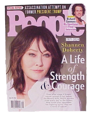 PEOPLE MAGAZINE ISSUE 2024 SHANNEN DOHERTY A LIFE OF STRENGTH & COURAGE