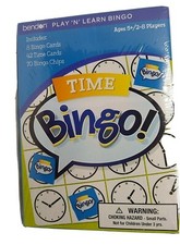 Time Bingo Ages 5  Bendon Learn how to Tell Time New Sealed
