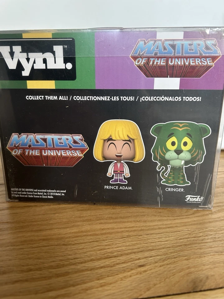 Funko Vynl Specialty Series Prince Adam and Cringer MOTU figuras de vinilo Foto 3 de 3
