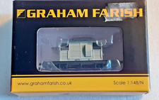 GRAHAM FARISH 377-852  N GAUGE - SR PILL BOX BRAKE VAN - B.R. GREY
