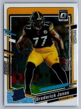 2023 Panini Donruss Optic - Rated Rookie Broderick Jones #285 (RC)