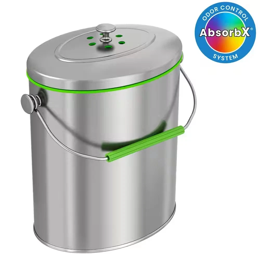Organizador Productos Limpieza Cubo De Basura Para Compost De Cocina Organizador Productos Limpieza Cubo De Basura Para Compost De Cocina