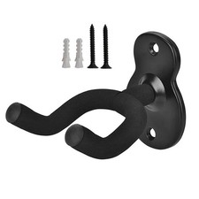 Guitar Wall Mount Hanger Hook Holder Stand for Acoustic Electric Bass with Screw