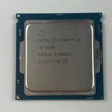 Intel Core i3-6100 3.70GHz Dual-Core CPU Processor LGA1151 Tested