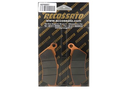 REAR RECESSED BRAKE PADS FOR BMW R 1200 R 2015 > 2018 1 PAIR ST