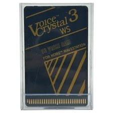 KORG Wavestation Voice Crystal 3 WS Rackmount Synthesizer 50 Voice RAM Cartridge