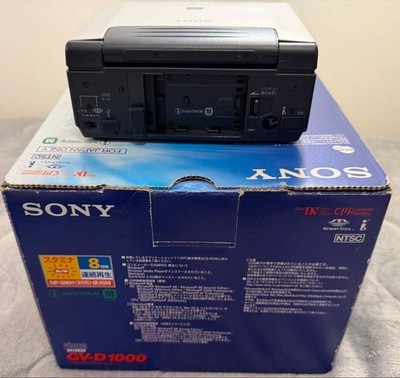 Sony GV-D1000 MiniDV Video Walkman Recorder Player jp | eBay