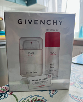 Givenchy Play Sport EDT Spray 100 ML Travel Exclusive +1 Free Gift