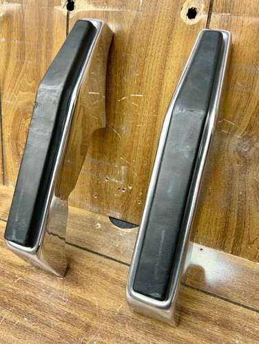 1978-1995 Chevrolet GMC Van G10 G20 G30 Chrome Bumper Guards Bumperettes