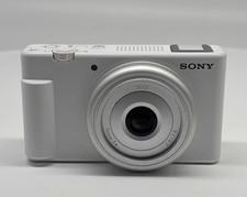 Sony ZV-1F fotocamera vlog bianca per creatori vlogger video 4K ottima messa a fuoco automatica