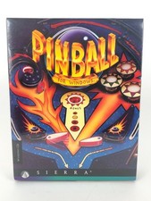 Pinball for Windows PC Sierra CD-Rom 1995 Game Big Box  NM New In Box Sealed 