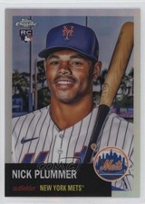 2022 Topps Chrome Platinum Anniversary Refractor Nick Plummer #82 u6h