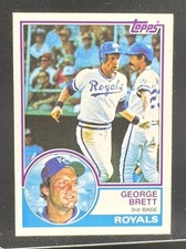 1983 TOPPS #600 GEORGE BRETT ROYALS