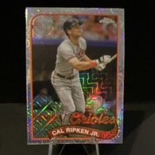 Topps 2024 Series 1 1989 Chrome Cal Ripken Jr. Mojo #T89C-6 Orioles Baseball