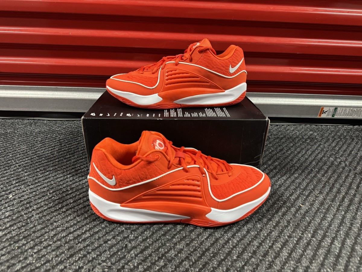 Nike KD 16 TB Promo Orange White Men display picture 1