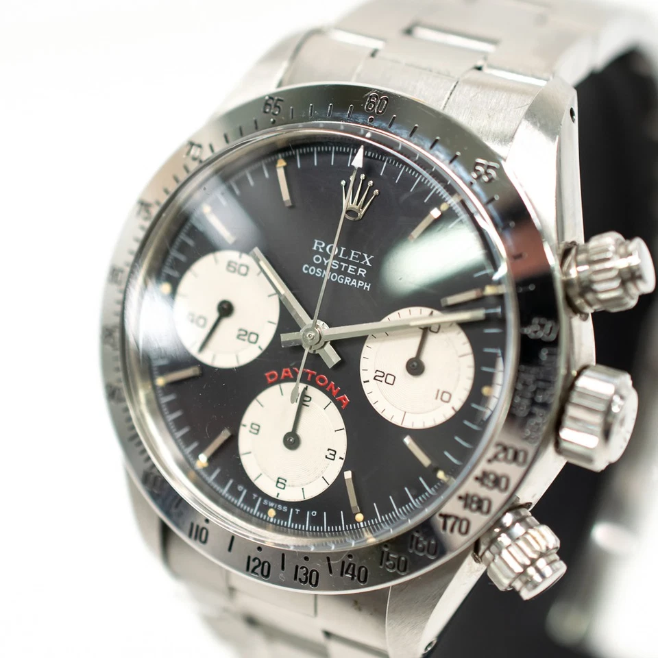 1975 Rolex Cosmograph Daytona, 6265, 37.5mm, Steel, Black Dial, Watch Only - Image 4 of 4