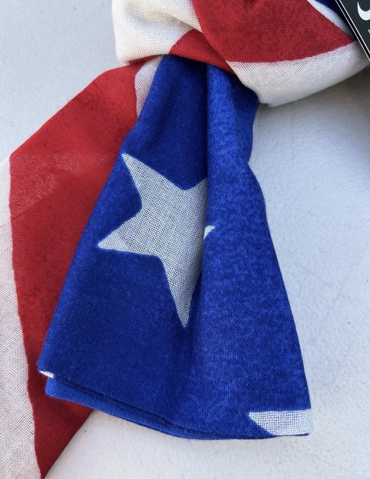 Nike Bufanda USA Victory Bufanda Adulto Lana Rojo/Blanco/Azul Foto 2 de 4