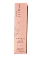 Wander Beauty On-the-Glow Blush and Illuminator - Strawberry Fields/Nude Glow