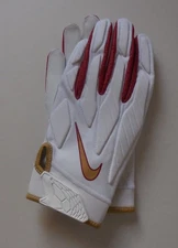 Nike NFL Superbad 5.0 Football Gloves San Francisco 49ers Richard Sherman Large