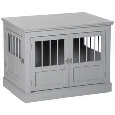 Dog Crate Furniture Side End Table Indoor Puppy Kennel Cage for Small Dogs Cats