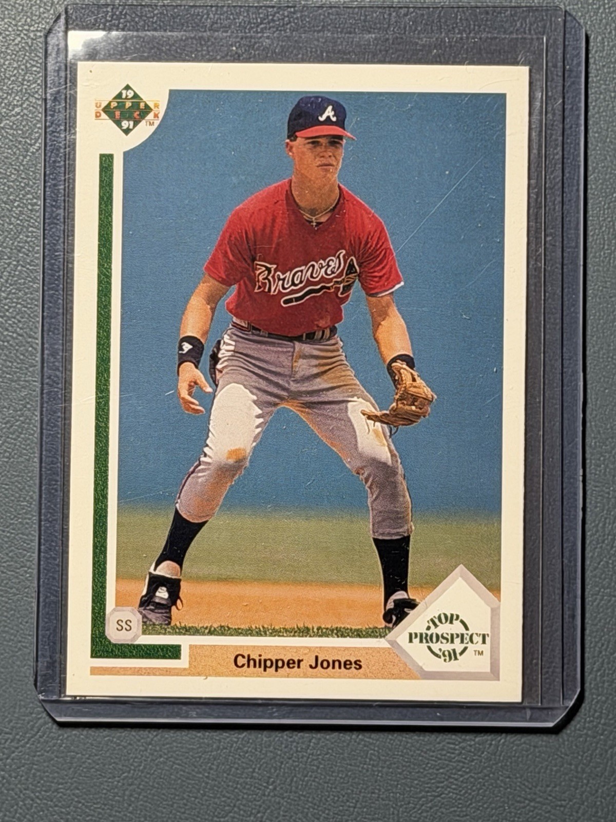 1991 Upper Deck - Chipper Jones #55 (RC)