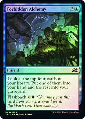 MTG FOIL Forbidden Alchemy  - Double Masters 2022 #049