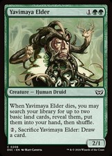 Yavimaya Elder 0208 Near Mint DSC Commander: Duskmourn: House of Horror MTG Magi