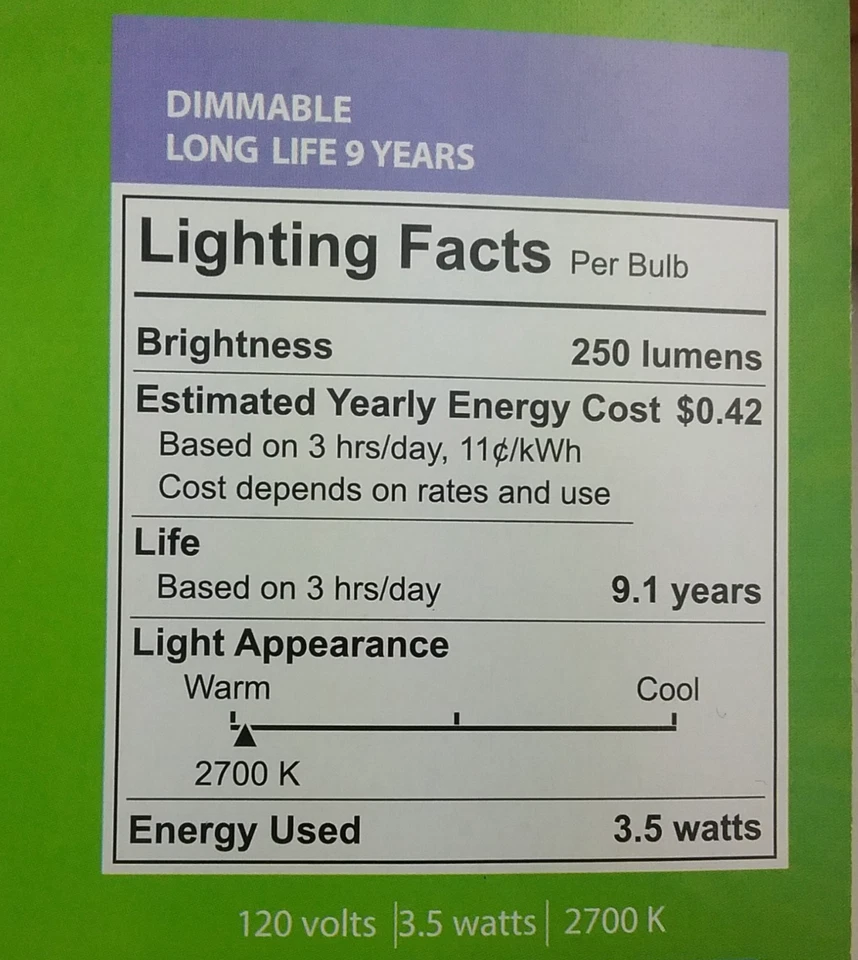 25-Watt Equivalent Directional R14 Dimmable Soft White Led Light Bulb 2 Pack - Image 4 of 4