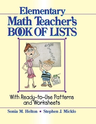 The Elementary Math Teacher's Book of Lists by Sonia M. Helto... - 9780876281314