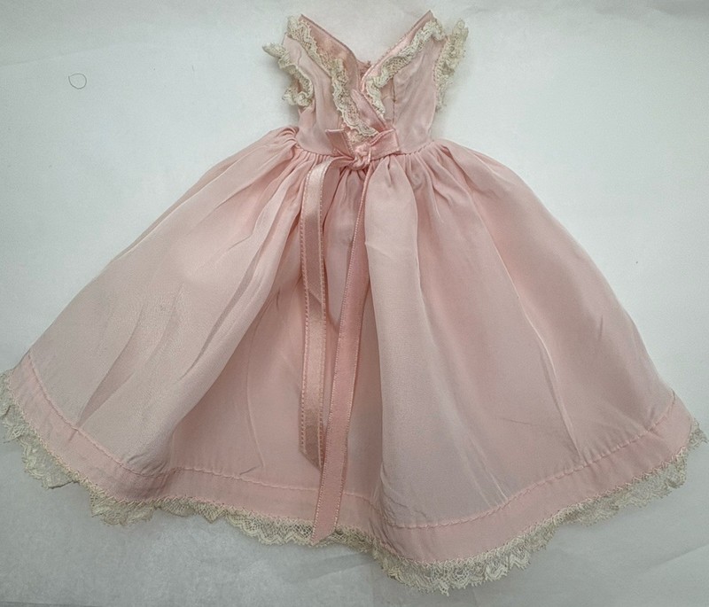 Vintage 1950s Madame Alexander Cissette Doll Nightgown Dress VGC Tagged