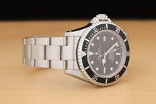 2001 PAPER ROLEX MENS SEA-DWELLER 40MM DATE 16600 BLACK DIAL STEEL OYSTER WATCH 9