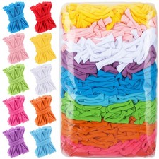 1000 Pcs Refill Loops for 7 Inch Weaving Loom, 10 Colors Loom Loops for Potho...