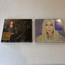 The Very Best Of Cher Lot The Colosseum Caesar's Palace Hype Sticker Sealed Rare
