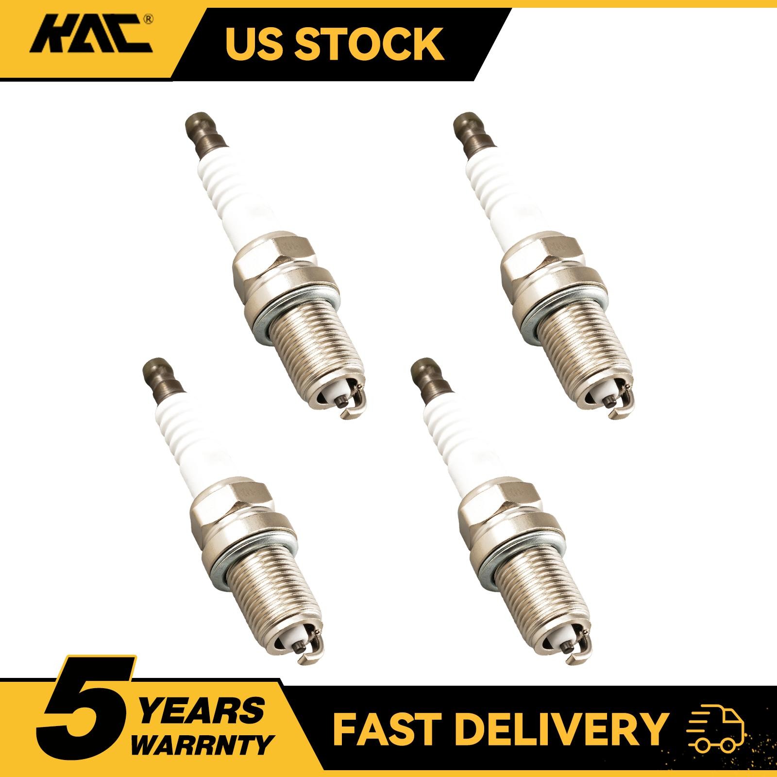 4 Pack Spark Plug BKR5E 7938 3924 71ECO For 1990-1996 Dodge 1998-2002 Mercedes