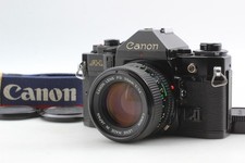 N MINT w/Strap Canon A-1 A1 Film camera Black New FD NFD 50mm f/1.4 From JAPAN