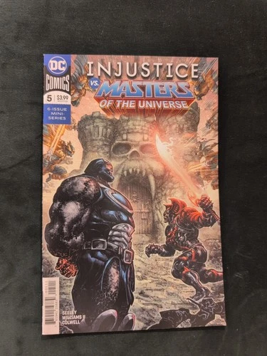 INJUSTICE VS MASTERS OF THE UNIVERSE #5 HE-MAN VS SUPERMAN FREDDIE VARIANT 1