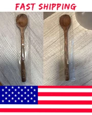 7.8inch Wooden Spoon for Honey and Coffee Small Spoon with Long Handle 1 Pcs